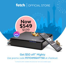 Load image into Gallery viewer, Fetch Mighty 4 (PVR TV Streaming Set Top Box)
