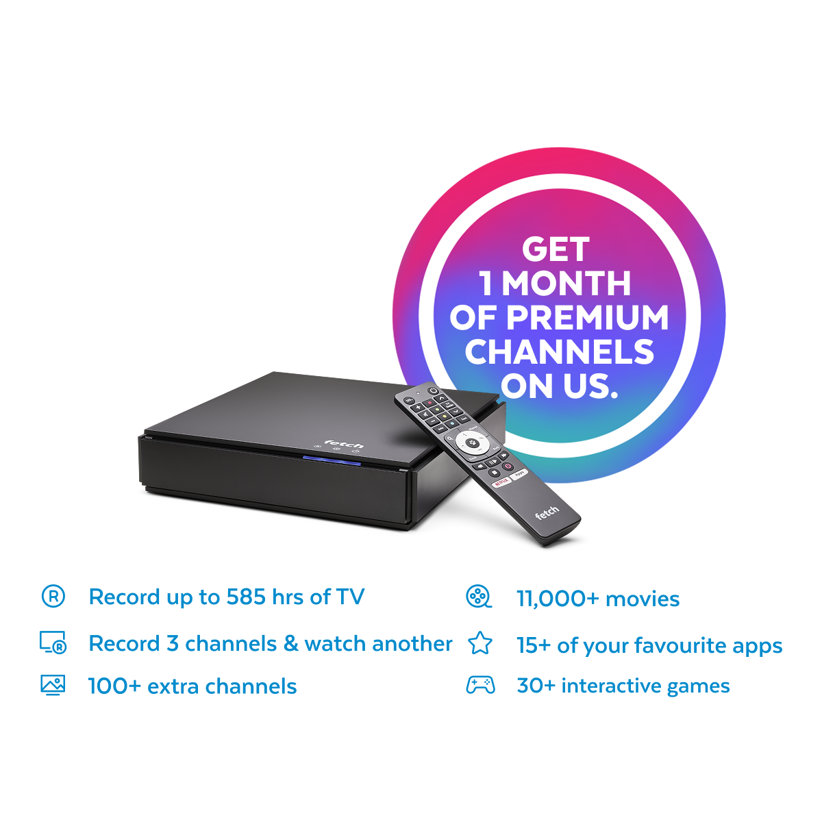 Fetch Mighty (PVR TV Streaming Set Top Box) – Fetch TV