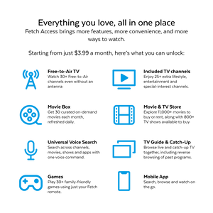 Fetch Mini 5 (TV Streaming Set Top Box) – Fetch TV