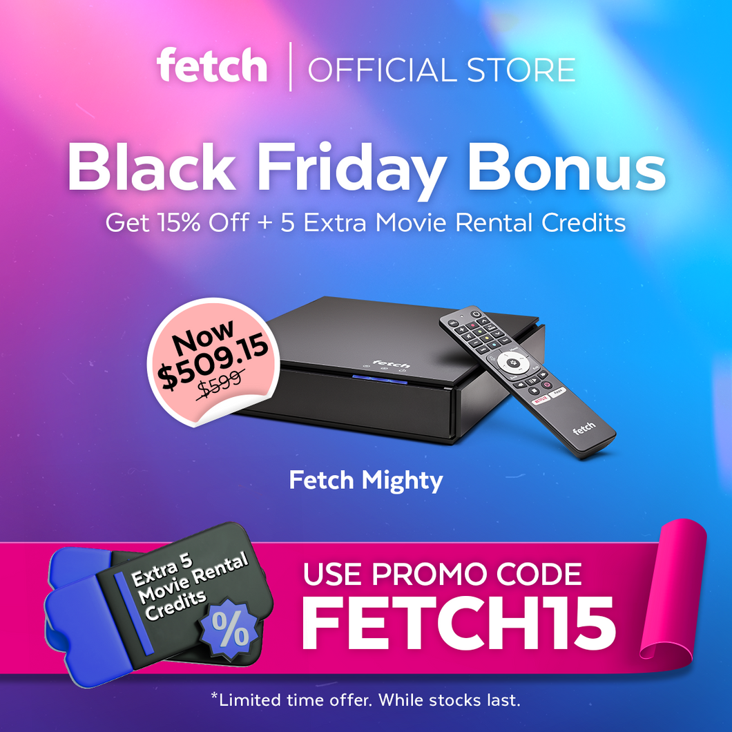 Fetch Mighty 4 (PVR TV Streaming Set Top Box)