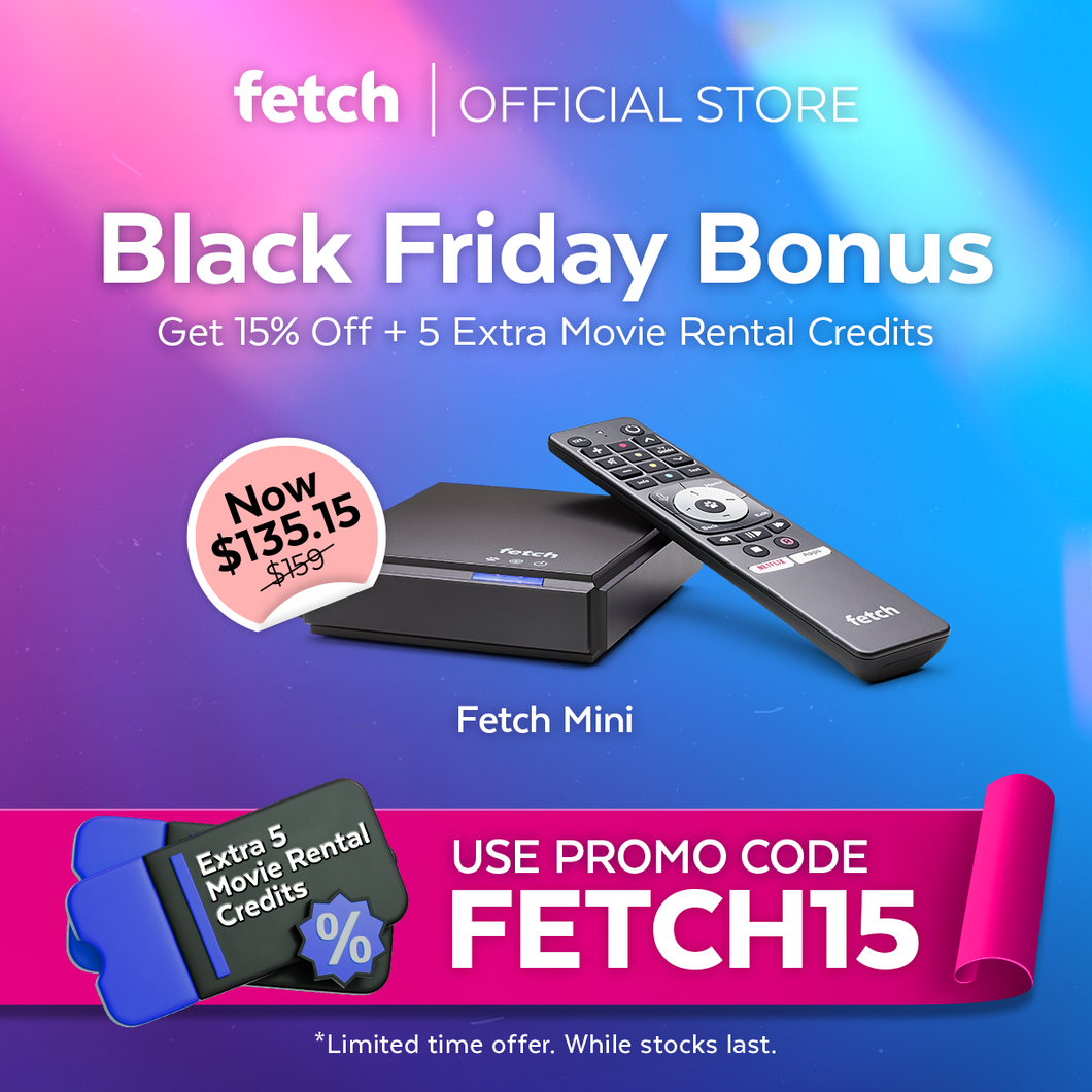 Fetch Mini 5 (TV Streaming Set Top Box)