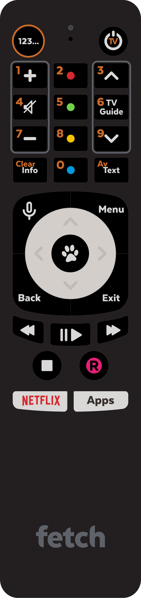 The Fetch Bluetooth Voice Remote – Fetch TV