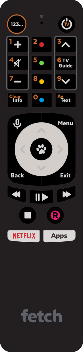 The Fetch Bluetooth Voice Remote – Fetch TV