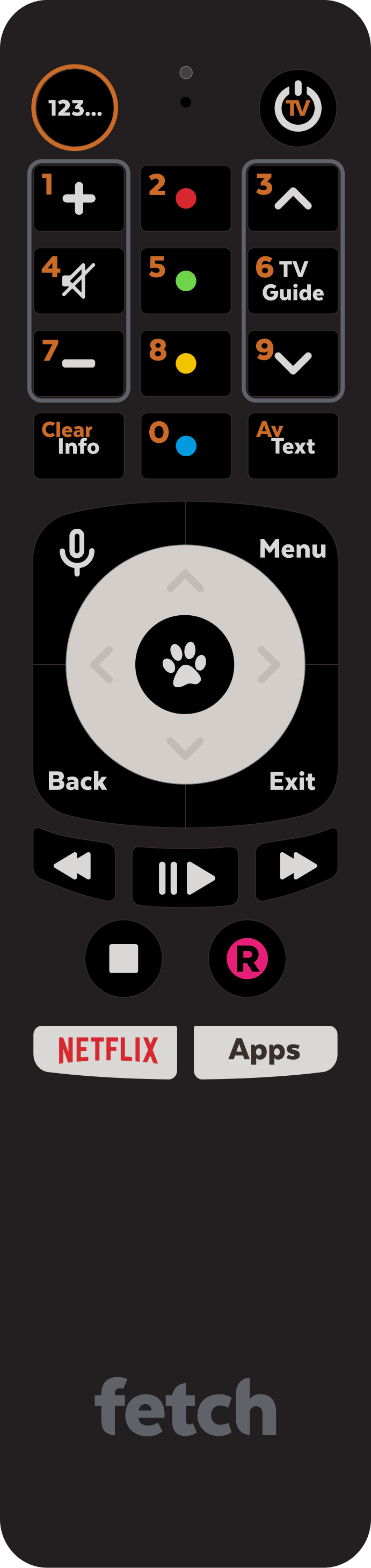 The Fetch Bluetooth Voice Remote